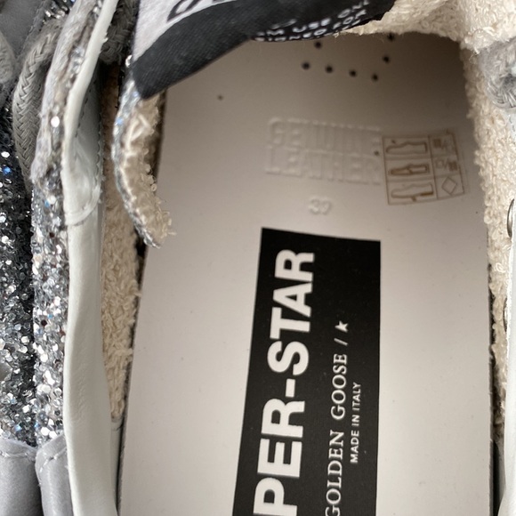 Golden Goose Superstar silver glitter 39 - Picture 9 of 11